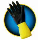 氯丁橡膠耐酸鹼化學手套